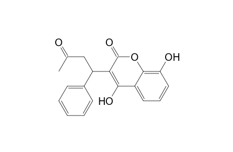 2H-1-Benzopyran-2-one, 4,8-dihydroxy-3-(3-oxo-1-phenylbutyl)-