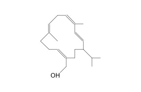 12-Hydroxymethyl-1-isopropyl-4,8-dimethyl-cyclotetradeca-2,4,7,11-tetraene