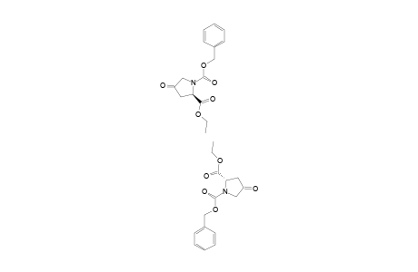 N-CARBOXYBENZYL-4-KETO-L-PROLINE_ETHYLESTER;MIXTURE_OF_ISOMERS