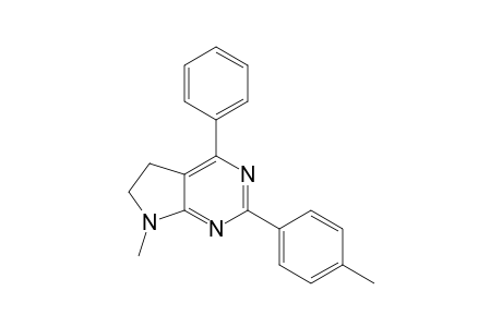 7-Methyl-4-phenyl-2-(4-merhylphenyl)-5,6-dihydropyrrolo[2,3-d]pyrimidine