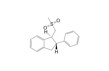trans-1-(Methylsulfonylmethyl)-2-phenyl-2,3-dihydro-1H-indene