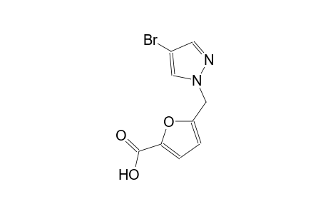 5-[(4-bromo-1H-pyrazol-1-yl)methyl]-2-furoic acid