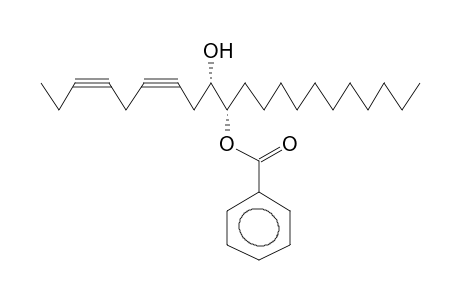 (9R,10R)-9-HYDROXY-10-BENZOYLOXY-3,6-HENEICOSADIYNE