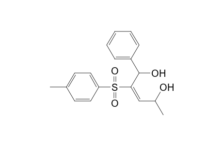 (E)-1-phenyl-2-tosyl-2-pentene-1,4-diol