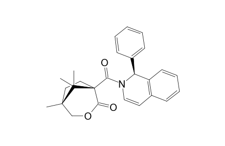 (1S,5R)-5,8,8-Trimethyl-1-[(1S)-1-phenyl-1,2-dihydroisoquinolin-2-ylcarbonyl]-3-oxabicyclo[3.2.1]octan-2-one