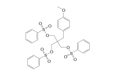 2-(p-Methoxybenzyl)-2-[(phenylsulfonyloxy)methyl]-1,3-bis[(phenylsulfonyl)oxy]-propane