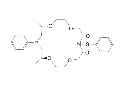 (S,S)-3,17-DIMETHYL-1-PHENYL-10-TOSYL-4,7,13,16-TETRAOXA-10-AZA-1-PHOSPHACYCLOOCTADECANE