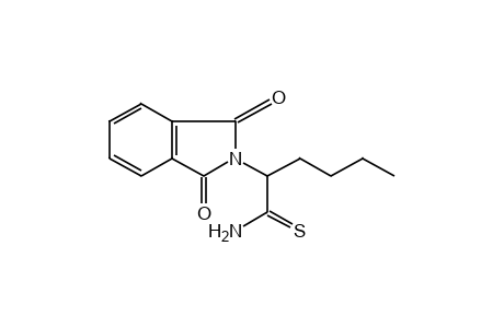 2-ISOINDOLINEACETAMIDE, A-BUTYL-1,3- DIOXOTHIO-,