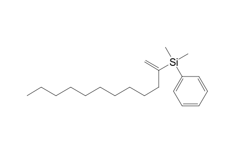 Silane, dimethyl(1-methyleneundecyl)phenyl-