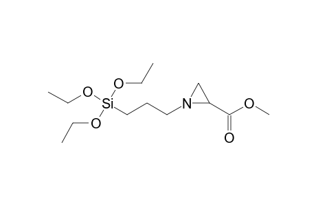 N-[3-(Triethoxysilyl)propyl]-2-carbomethoxy aziridine