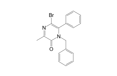 1-Benzyl-5-bromo-3-methyl-6-phenyl-2(1H)-pyrazinone