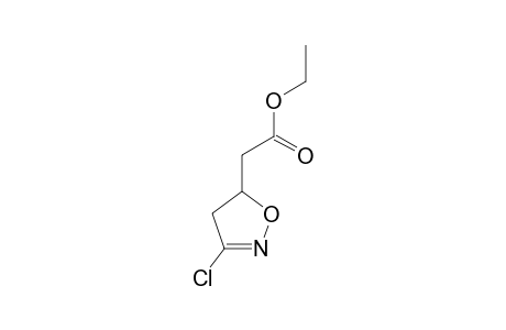 Ethyl (3-chloro-4,5-dihydro-5-isoxazolyl)acetate