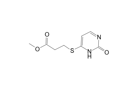 Methyl 3-[(2-oxo-1,2-dihydro-4-pyrimidinyl)sulfanyl]propanoate