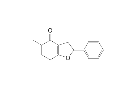 4(2H)-Benzofuranone, 3,5,6,7-tetrahydro-5-methyl-2-phenyl-