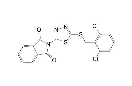 1H-isoindole-1,3(2H)-dione, 2-[5-[[(2,6-dichlorophenyl)methyl]thio]-1,3,4-thiadiazol-2-yl]-