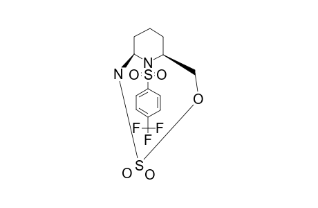 10-(4-TRIFLUOROMETHYLBENZENESULFONYL)-4-OXA-3-THIA-2,10-DIAZA-BICYCLO-[4.3.1]-DECANE-3,3-DIOXIDE