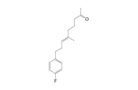 (E)-9-(4-FLUOROPHENYL)-6-METHYLNON-6-EN-2-ONE