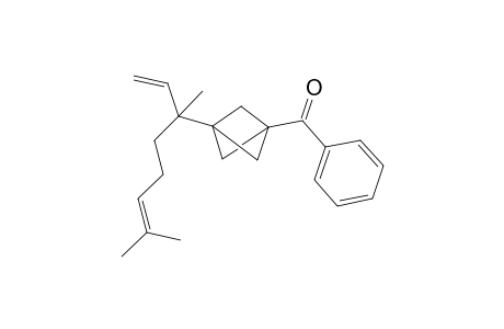 (3-(3,7-Dimethylocta-1,6-dien-3-yl)bicyclo[1.1.1]pentan-1-yl)(phenyl)methanone