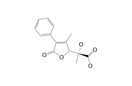 2-C-(2,5-DIHYDRO-3-METHYL-2-OXO-3-PHENYLFUR-5-YL)-LACTIC-ACID