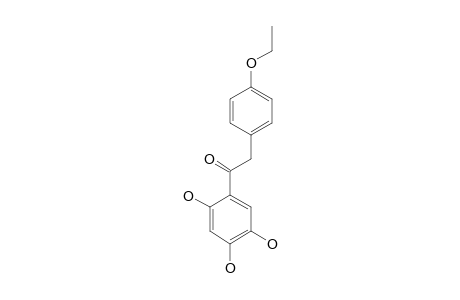 1-(2,4,5-TRIHYDROXYPHENYL)-2-(4-ETHOXYPHENYL)-ETHANONE