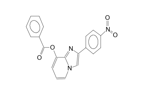 2-(4-nitrophenyl)-8-benzoyloxyimidazo[1,2-a]pyridine