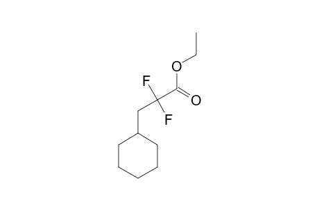 ETHYL-3-CYCLOHEXYL-2,2-DIFLUORO-PROPANOATE