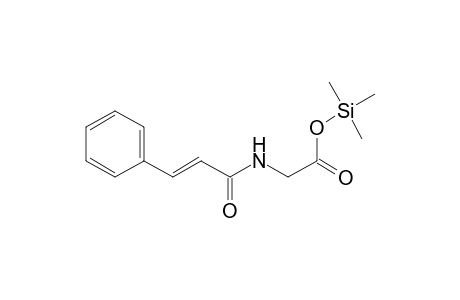 Trimethylsilyl cinnamoylaminoethanoate