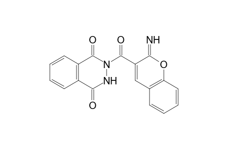 2-(2-Imino-2H-chromene-3-carbonyl)-2,3-dihydrophthalazine-1,4-dione