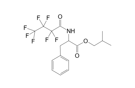 Phenylalanine heptafluorobutyryl amide isopropyl ester
