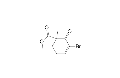 3-Cyclohexene-1-carboxylic acid, 3-bromo-1-methyl-2-oxo-, methyl ester