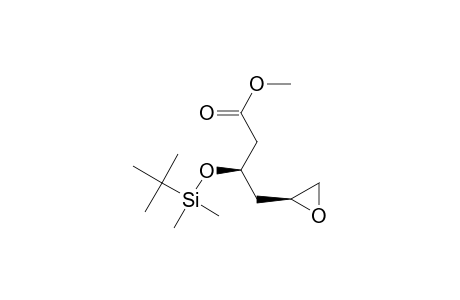 Methyl (3R,5S)-3-[t-Butyl(dimethyl)silyloxy]-5,6-epoxyhexanoate