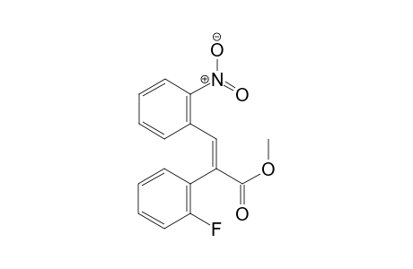 (E)-2-(2-Fluorophenyl)-3-(2-nitrophenyl)propenoic acid methyl ester