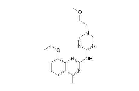2-quinazolinamine, 8-ethoxy-4-methyl-N-[1,4,5,6-tetrahydro-5-(2-methoxyethyl)-1,3,5-triazin-2-yl]-