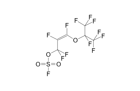 CIS-PERFLUORO-5-METHYL-4-OXAHEX-2-ENYLFLUOROSULPHATE