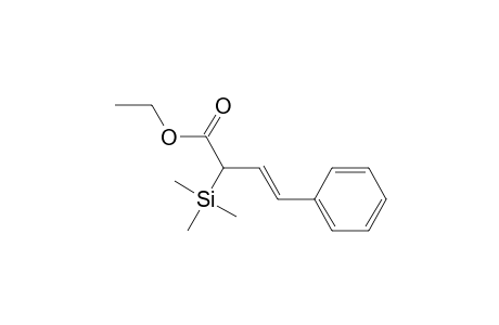 Ethyl 2-(trimethylsilyl)-4-phenyl-3-butenoate