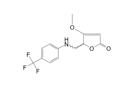 4-METHOXY-5-[(alpha,alpha,alpha-TRIFLUORO-p-TOLUIDINO)METHYLENE]-2(5H)-FURANONE