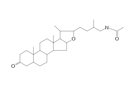 3-Keto-N-acetyl-dihydro-pseudotomatidine