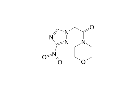 1-Morpholin-4-yl-2-(3-nitro-[1,2,4]triazol-1-yl)-ethanone