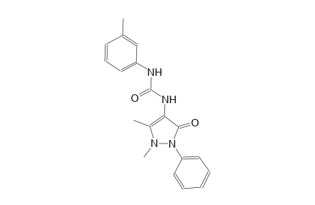 urea, N-(2,3-dihydro-1,5-dimethyl-3-oxo-2-phenyl-1H-pyrazol-4-yl)-N'-(3-methylphenyl)-