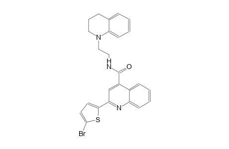 2-(5-bromo-2-thienyl)-N-[2-(3,4-dihydro-1(2H)-quinolinyl)ethyl]-4-quinolinecarboxamide