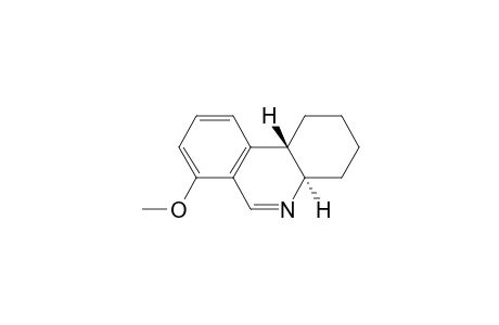 7-Methoxy-trans-1,2,3,4,4a,10b-hexahydrophenanthridine