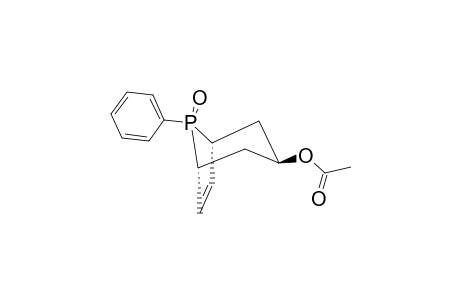 3-BETA-ACETOXY-8-EQU-PHENYL-8-OXO-8-PHOSPHABICYCLO-[3.2.1]-OCTEN-(6)