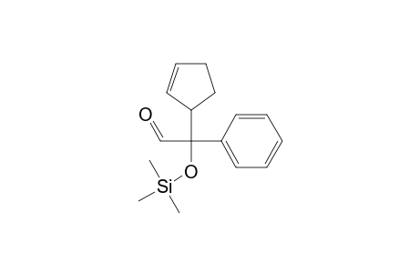 2-(2-cyclopentenyl)-2-phenyl-2-(trimethylsiloxy)acetaldehyde