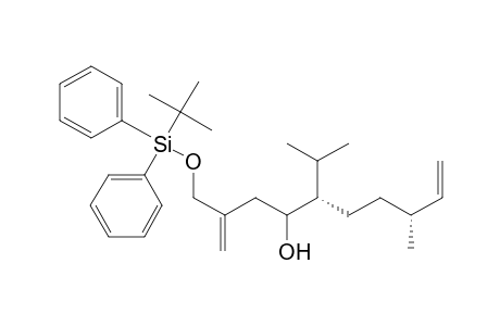 (5S,8R)-1-O-(tert-Butylsiphenylsilyl)-5-isopropyl-8-methyl-2-methylene-9-decene-1,4-diol