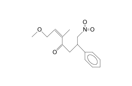 (2Z)-1-Methoxy-3-methyl-7-nitro-6-phenyl-hept-2-en-4-one