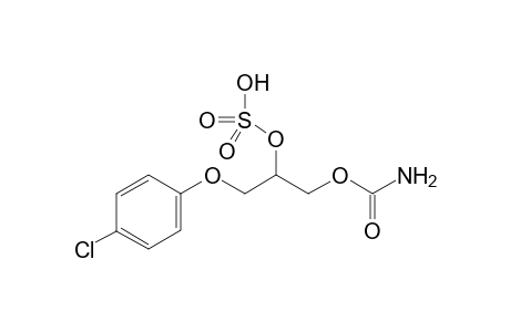 [3-(4-chlorophenoxy)-2-sulfooxy-propyl] carbamate