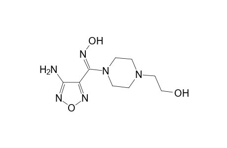 (4-Amino-furazan-3-yl)-[4-(2-hydroxy-ethyl)-piperazin-1-yl]-methanone oxime