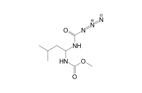 Methyl {1-[(azidocarbonyl)amino]-3-methylbutyl}carbamate
