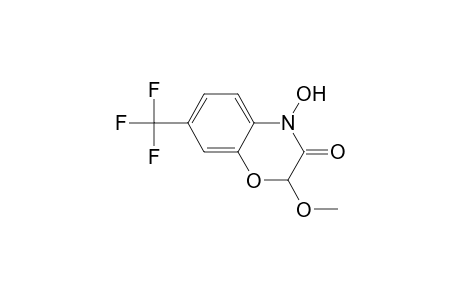 2H-1,4-Benzoxazin-3(4H)-one, 4-hydroxy-2-methoxy-7-(trifluoromethyl)-