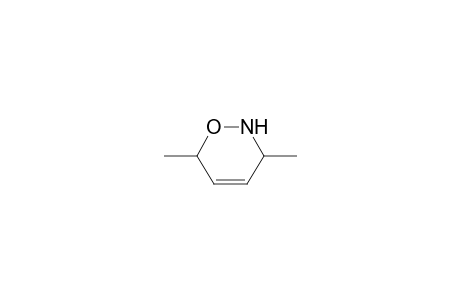 2H-1,2-Oxazine, 3,6-dihydro-3,6-dimethyl-, cis-(-)-